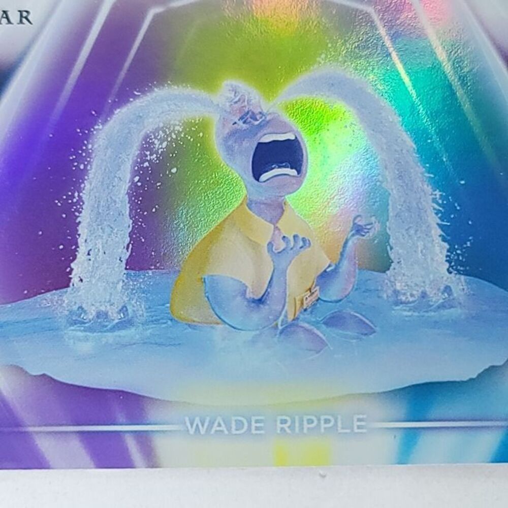 Wade Ripple Topps 2026 Disney Neon Holo Parallel Refractor Limited 20/99 - Picture 2 of 5